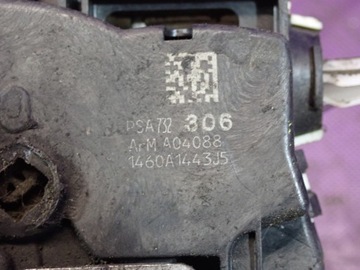 CITROEN C3 II 2 09- 5D ZÁMEK PŘEDNÍ LEVÝ TÁHLO TÁHLA 6 PIN EVROPA