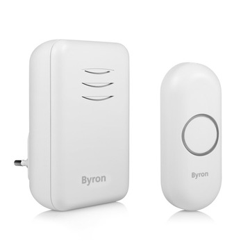GŁOŚNY Dzwonek bezprzewodowy Byron 150m 80dB 16mel