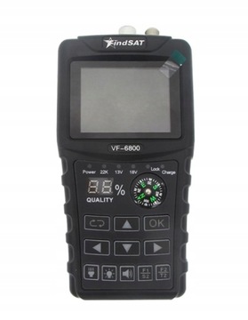 КОМБИНИРОВАННЫЙ ИЗМЕРИТЕЛЬ FindSAT VF-6800P DVB-S2 DVB-T2/C