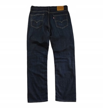 Spodnie Jeansowe LEVIS 514 Premium Granatowe 33x34