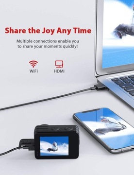 ВОДОНЕПРОНИЦАЕМАЯ СПОРТИВНАЯ КАМЕРА VICTURE 4K AC940