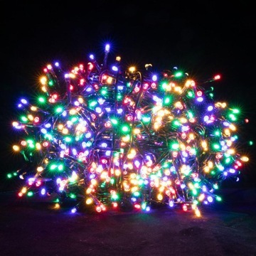 МОЩНЫЕ РОЖДЕСТВЕНСКИЕ ОГНИ 300 СВЕТОДИОДОВ IP44 ДЛИННЫЕ НАРУЖНЫЕ ВНУТРИ