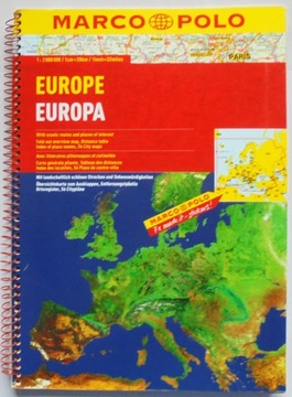 Europa Atlas Marco Polo 1:2 000 000 *nowa/opis*