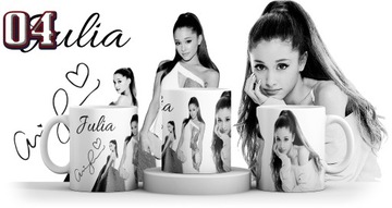 КРУЖКА ARIANA GRANDE + ИМЯ + КАРТОН