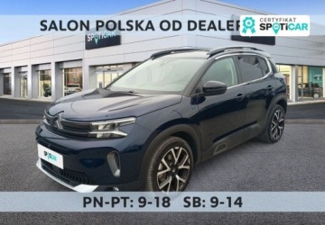 Citroen C5 Aircross SUV Plug-In Facelifting 1.6 PureTech Plug-In 225KM 2023 Citroen C5 Aircross 1.6 PHEV 225 Shine Pack EAT8 SalonPL FVat Od Reki 1.6