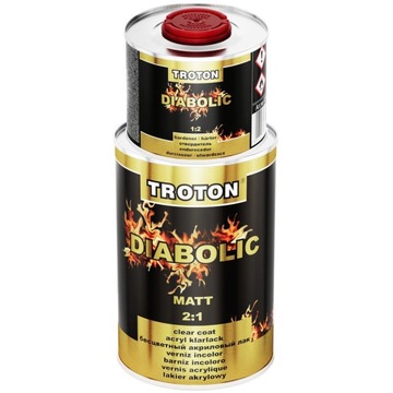 TROTON lakier bezbarwny DIABOLIC MAT 1,5 L