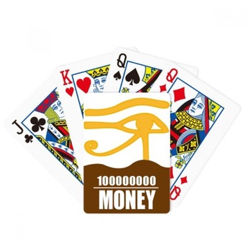 poker do gry Oczu Egipt Gra Karta Hand Dekoracja