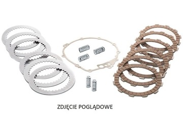 SPRZĘGŁO KOMPLETNE (TARCZE,PRZEKŁADKI, SPRĘŻYNY,USZCZELKA) KAWASAKI KLE650