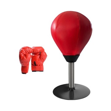 Czerwony worek bokserski Speed Ball dla dzieci w k