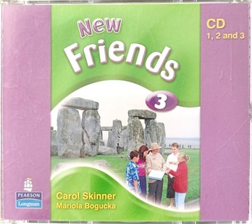 NEW FRIENDS 3 CLASS CD NAGRANIA nauczyciela audio KLASA 6