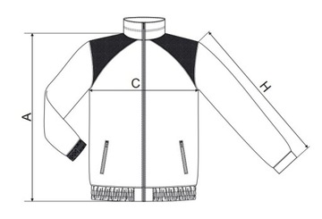 Męska Bluza polarowa gruba RIMECK 506 military L