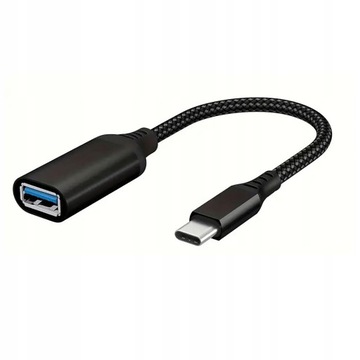 Adapter przejściówka USB C na USB 3.0 OTG kabel typ C do laptopa telefonu