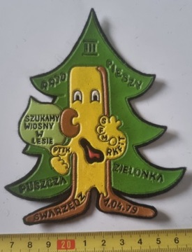 NASZYWKA III RAJD PIESZY PUSZCZA ZIELONKA SWARZĘDZ 1.04.79
