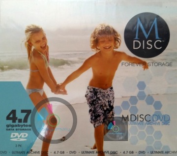 MILLENNIATA M-DISC DVD+R 4,7GB 1 szt. logo koperta CD