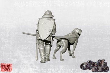 English Yeoman with warhound - x2 - minifakturapl