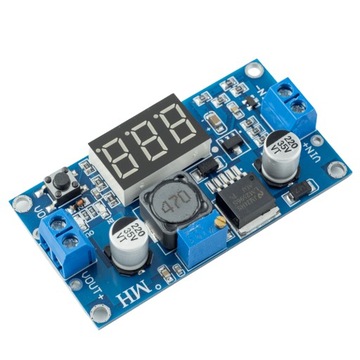 Стабилизатор напряжения с дисплеем LM2596 DC-DC