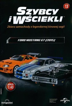 KOLEKCJA SZYBCY I WŚCIEKLI nr 13 - FORD MUSTANG GT