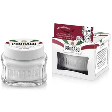 Krem przed goleniem Proraso Linia BIAŁA 100ml