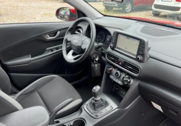 Hyundai Kona I Crossover 1.0 T-GDI 120KM 2018 Hyundai Kona 1.0T-GDI 120KM Navi Kamera Klima Led Radar Stan Bdb OPLACONY, zdjęcie 17