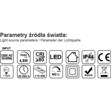 НОВИНКА! Светодиодный светильник AMBER BATHROOM