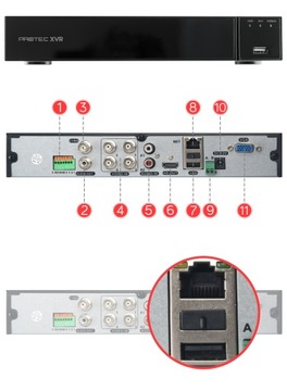 НАБОР ПРЕМИУМ-МОНИТОРИНГА 4 ЧЕРНЫЕ КАМЕРЫ 4K Предварительный просмотр онлайн bitvision