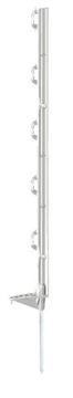 Palik ogrodzeniowy BASIC, 105 cm, biały, 60 szt.