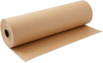 Papier Pakowy KRAFT Natron Prążek Rulon 15kg 100cm