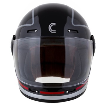 МОТОЦИКЛОВЫЙ ШЛЕМ CASSIDA ИЗ ВОЛОКНА JAWA SPORT RED XS