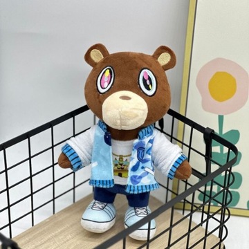 МЕДВЕДЬ-МАСКОТ KANYE DROPOUT BEAR PLUSH 27CM