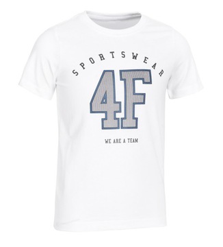 4F CHŁOPIĘCA KOSZULKA T-SHIRT BAWEŁNA / rozm 152