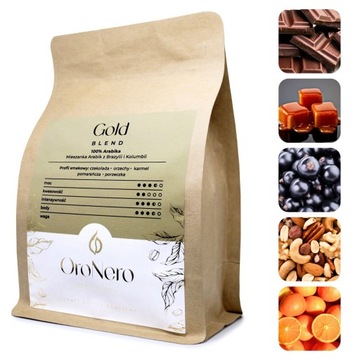 Oro Nero kawa ziarnista Gold Blend 250g