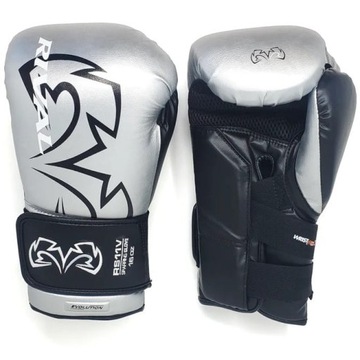 Боксерские перчатки RIVAL RS11V (серебро) [Вес: 18 унций]