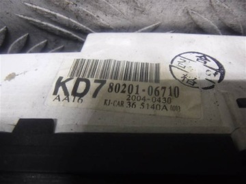 PŘÍSTROJOVÁ DESKA BUDÍKY SSANG YONG KORANDO 2.9 TDI