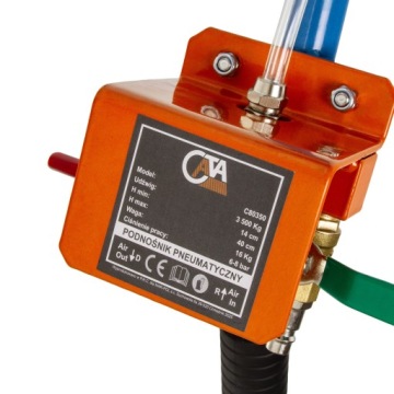 ПНЕВМАТИЧЕСКИЙ ПОГРУЗЧИК БАЛАНСИРОВЩИК 3,5 ТОННЫ + GUMA /// LEVER Frog