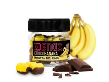 DELPHIN PRZYNĘTA DUMBELS D SNAX WAFTERS CZEKOLADA-BANAN 10x 7mm 20g