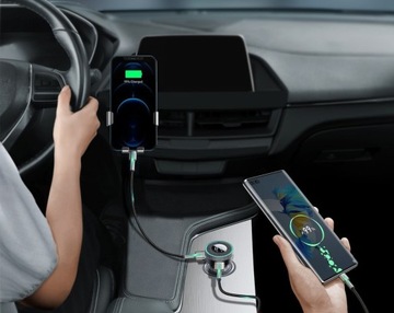 ЗАРЯДНОЕ УСТРОЙСТВО BASEUS FM-ПЕРЕДАТЧИК BLUETOOTH 5.0 QC3