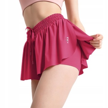 SPÓDNICZKA MINI DO JOGI FITNESS SPORTOWA 3XL