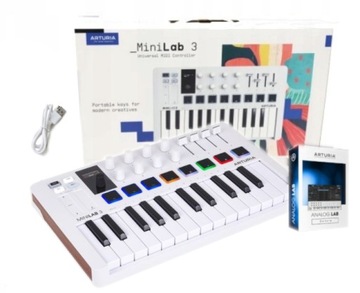 Arturia MiniLab 3 Klawiatura sterująca + SOFTWARE