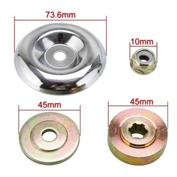 ШАЙБЫ, ГАЙКИ, КРЕПЕЖНЫЕ КОЛЬЦА К БЕНЗИНОВОЙ ЩЕТКЕ BRUTTER.