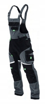 SPODNIE ROBOCZE OGRODNICZKI DEKARSKIE ZE WZMOCNIENIAMI CORDURA ROZMIAR XXL