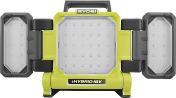 RYOBI AKUMULATOROWA LAMPA HALOGEN LED HYBRYDOWY 3000 lm 18V RLPH18-0