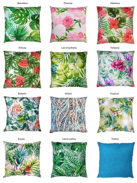 Садовая декоративная подушка 45х45, молния, узоры