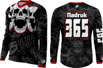 Bluza ENDURO MOTOCROSS MTB NADRUK KOLOR 116-2XL 11