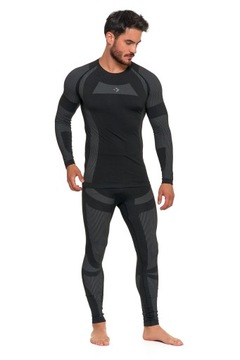 КОМПЛЕКТ БЕСШОВНОГО МУЖСКОГО ТЕРМОАКТИВНОГО БЕЛЬЯ MORAJ XL