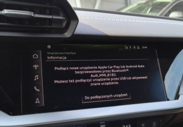 Audi A3 8Y S3 Limousine 2.0 TFSI 310KM 2022 Audi S3 Limousine Salon PL Gwarancja 12-2027 Ambiente Pakiet Czern Alcanta, zdjęcie 20