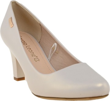 CZÓŁENKA DAMSKIE SERGIO LEONE 1459 BEŻ PERŁA 36