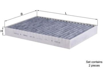 FILTR KABINA MERCEDES TŘÍDA S C217 14-17 SSANGYONG MUSSO 03-06