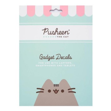 Zestaw 16 Naklejek Pusheen na Laptopa Smartfona z kolekcji Foodie Kot