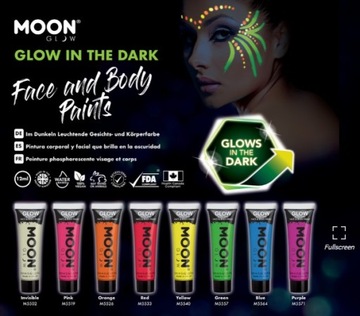 УФ-КРАСКА ДЛЯ ЛИЦА И ТЕЛА MoonGlow UV Violet NIGHT