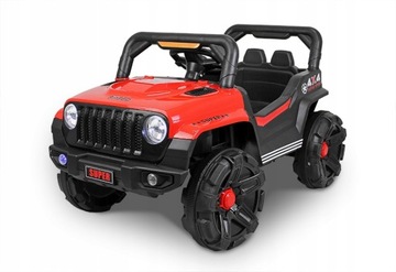 AUTKO ELEKTRYCZNE GRAND JEEP RS-1 PILOT CZERWONE